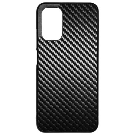 Ezüst karbon fiber mintás Xiaomi Redmi 9T tok