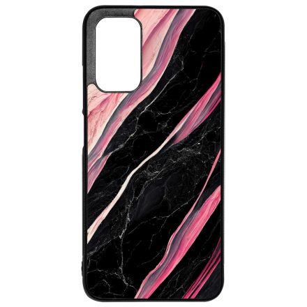 Luxury fekete-pink márvány mintás Xiaomi Redmi 9T tok