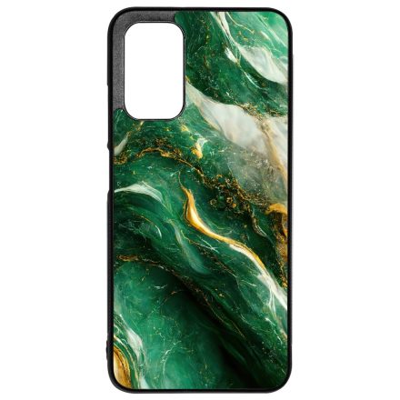 Smaragd zöld és arany márvány mintás  Xiaomi Redmi 9T tok