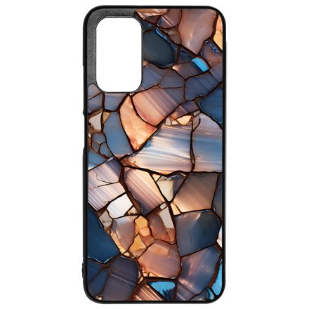 Elegáns kék mozaik Art Xiaomi Redmi 9T tok