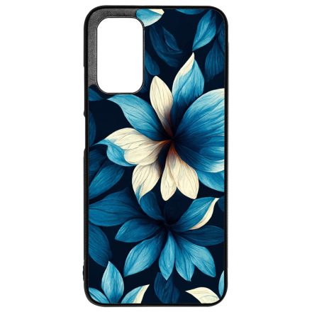 Szépséges kék virágos Art Xiaomi Redmi 9T tok