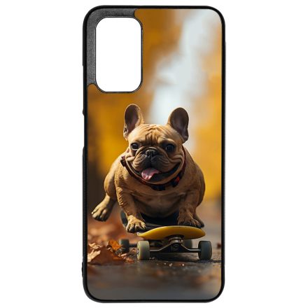 Francia bulldog gördeszkán Xiaomi Redmi 9T tok