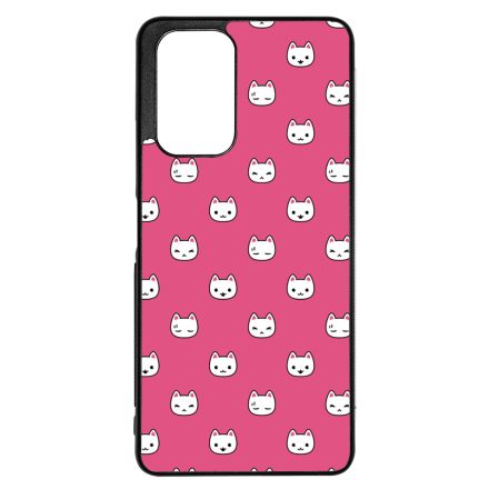 PINK Kitty Cat - cicás Xiaomi Redmi Note 10 / Redmi Note 10s tok