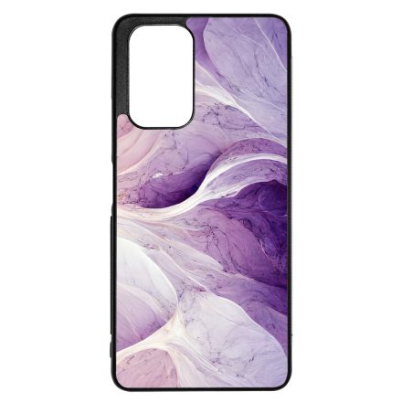 Absztrakt lila márvány mintás Xiaomi Redmi Note 11 tok