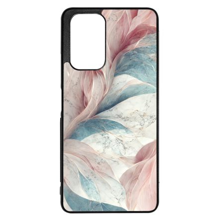 Lágy pasztel rózsaszín és zöld Art Xiaomi Redmi Note 11 tok