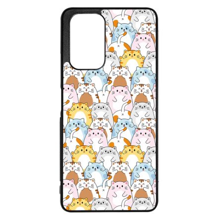Tündéri Kawaii cica mintás Xiaomi Redmi Note 12s tok