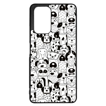 Aranyos kutya mintás Xiaomi Redmi Note 12s tok