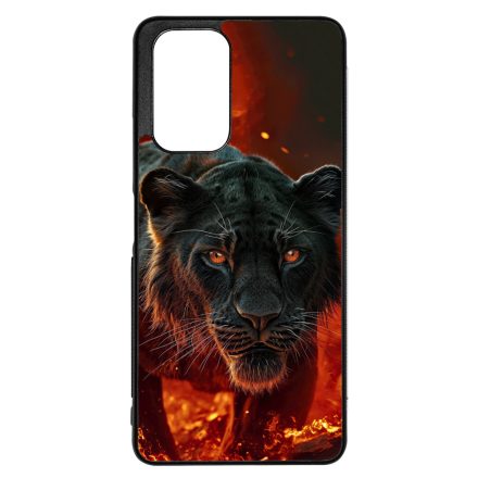 Fekete oroszlán Xiaomi Redmi Note 12s tok
