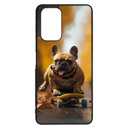Francia bulldog gördeszkán Xiaomi Redmi Note 12s tok
